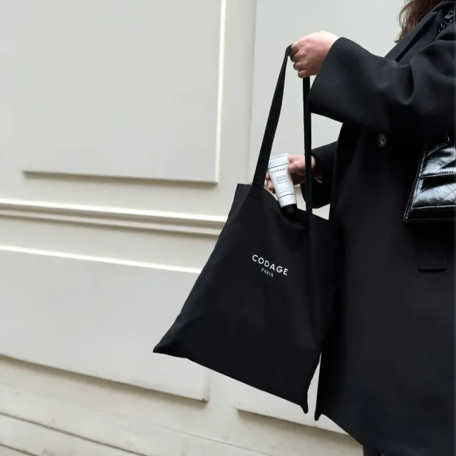 CODAGE Le Tote Bag coton naturel écoresponsable