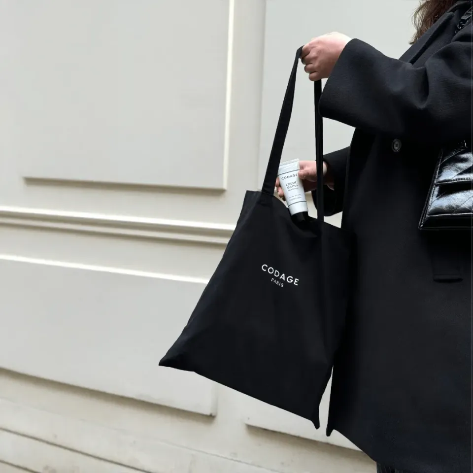 CODAGE Le Tote Bag coton naturel écoresponsable