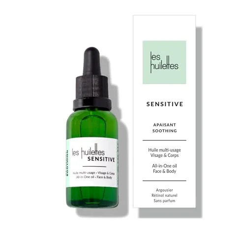 Les Huilettes Sensitive All-in-One huile visage peaux sensibles