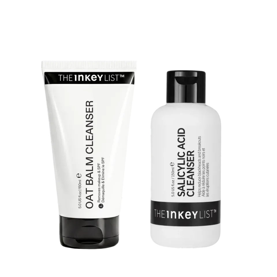 The Inkey List Breakout Double Cleanse duo nettoyant imperfections