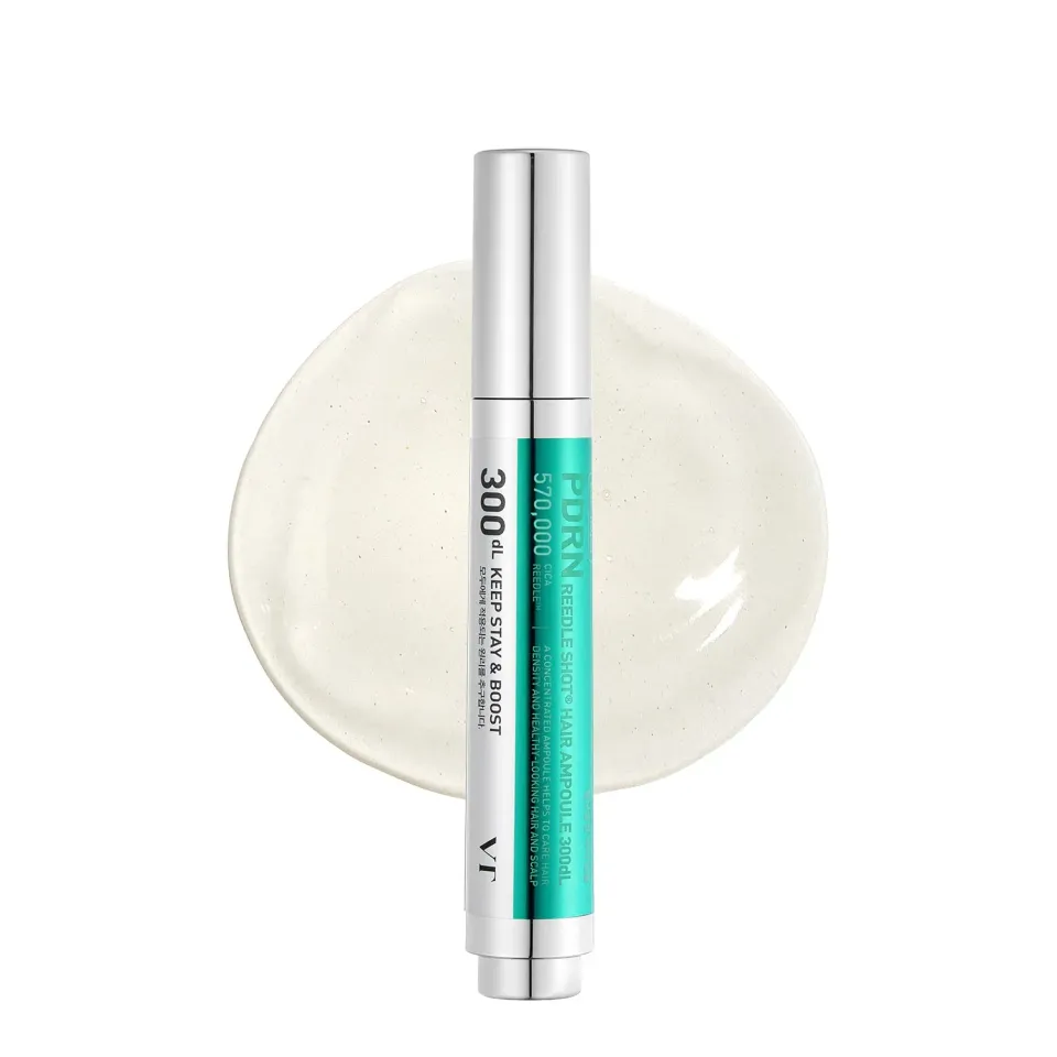 VT Cosmetics PDRN Reedle Shot Hair Ampoule 300dl soin cuir chevelu PDRN