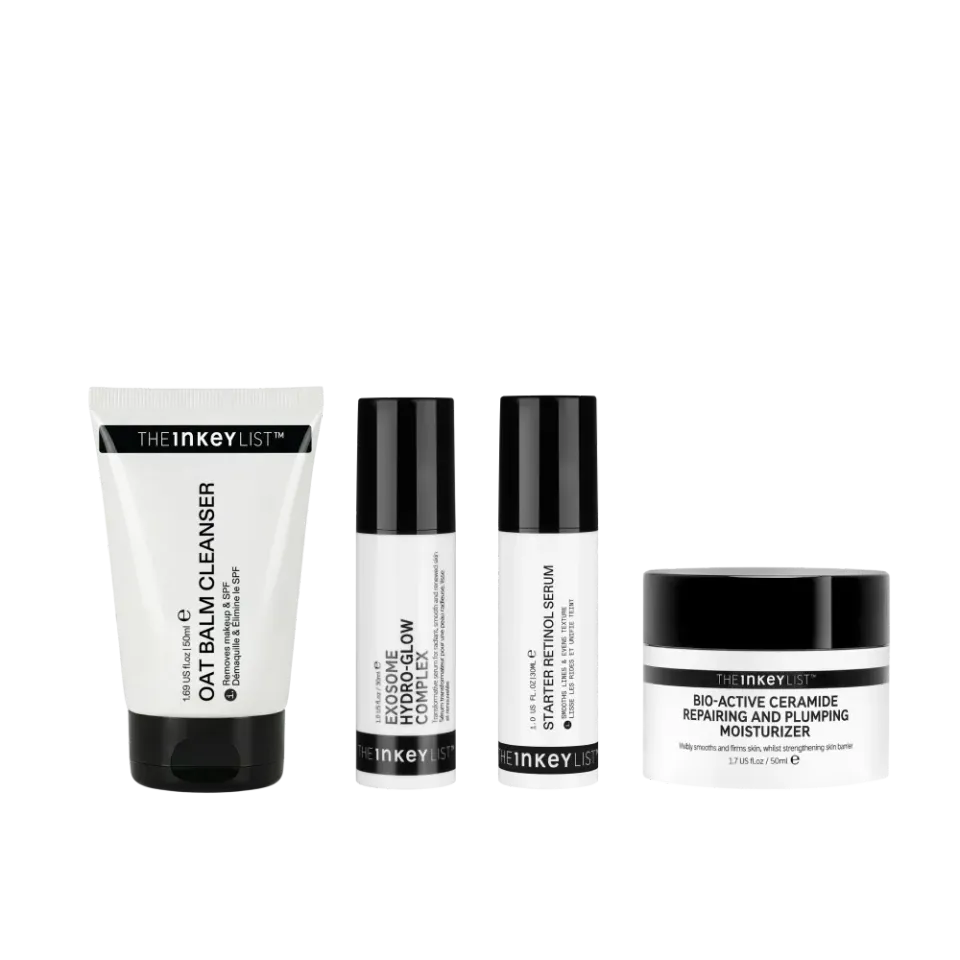 The Inkey List Intro Routine Anti-Aging coffret 4 soins rides