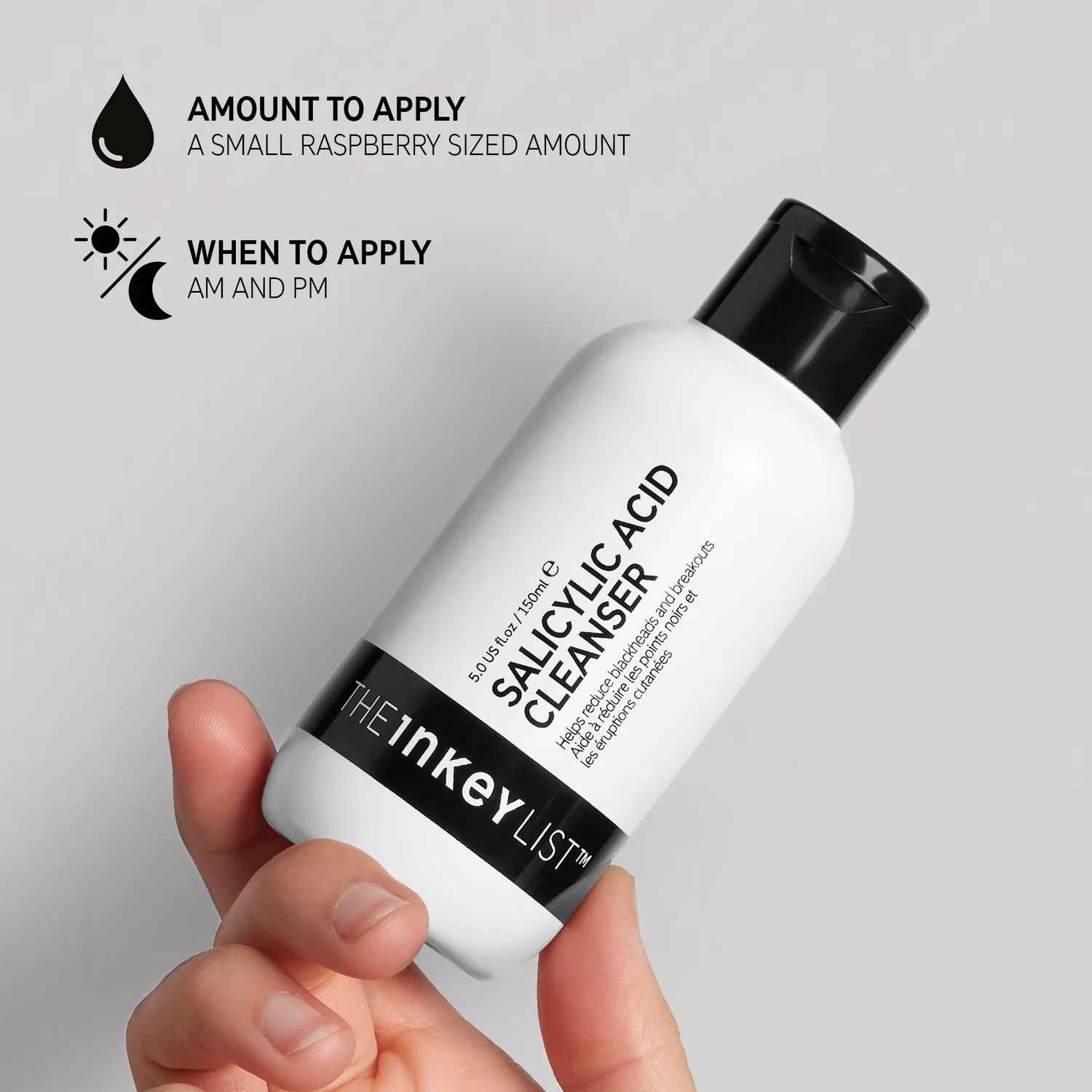 THE INKEY LIST Deep Cleanse Duo nettoyant 150ml + sérum 30ml