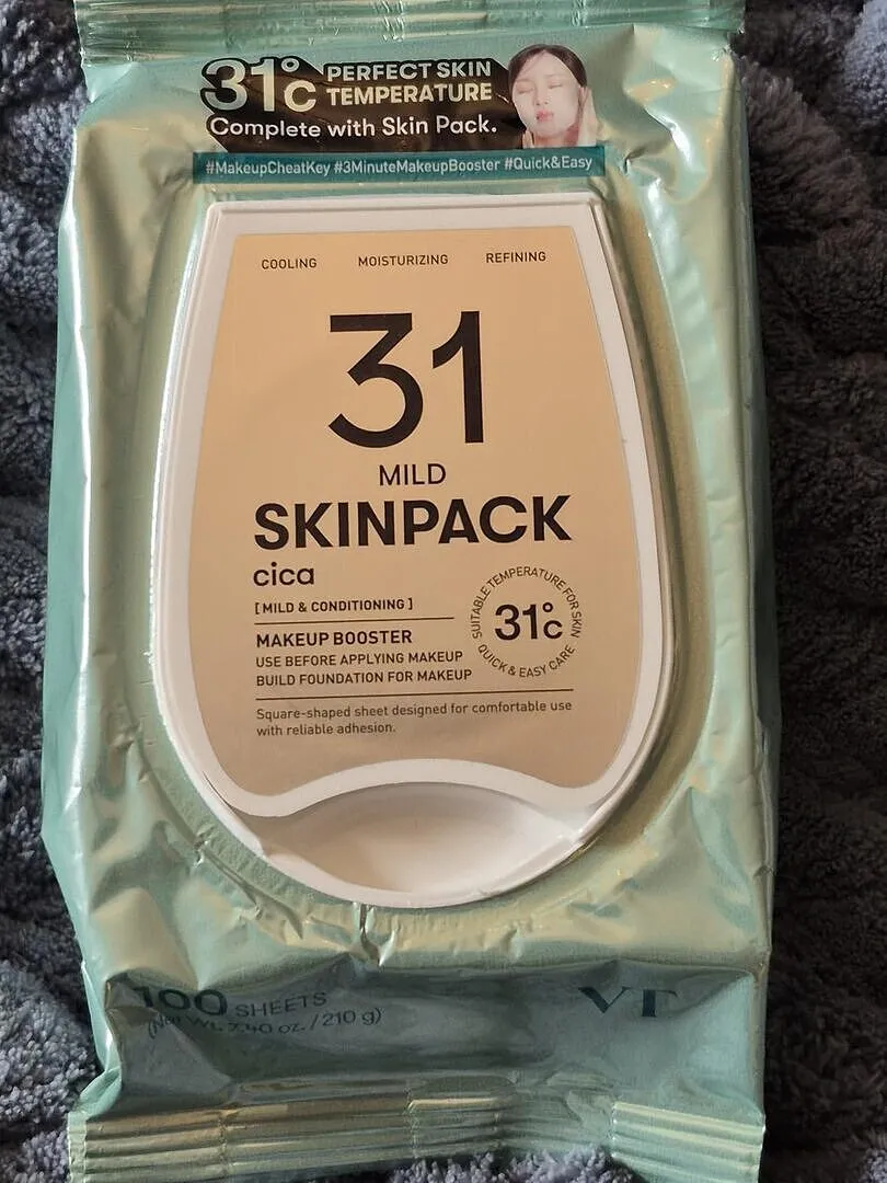 VT Cosmetics Mild Skin Pack pads visage hydratants