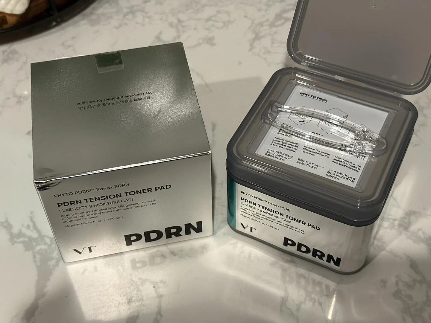 VT PDRN Tension pads toniques élasticité
