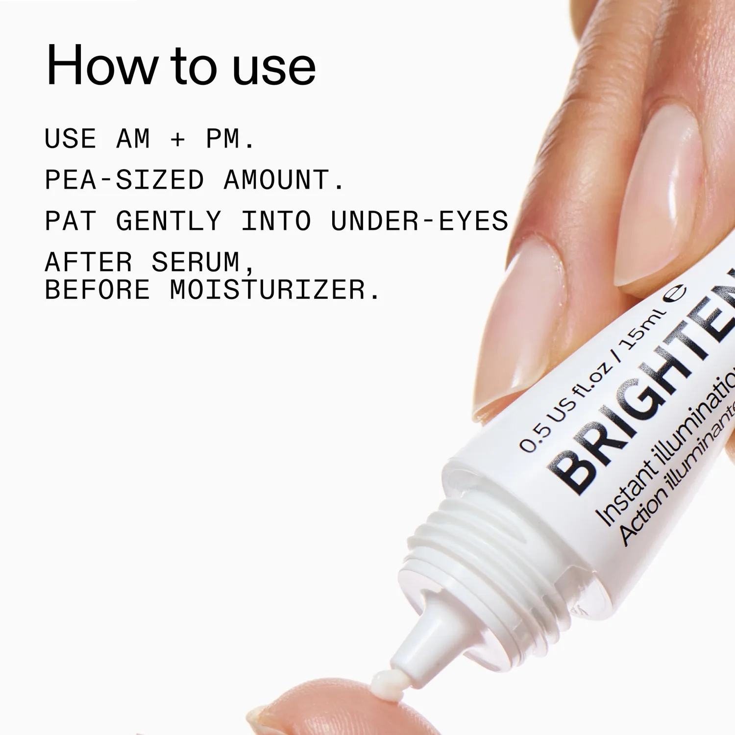 THE INKEY LIST Brighten-i crème yeux 15ml anti-cernes