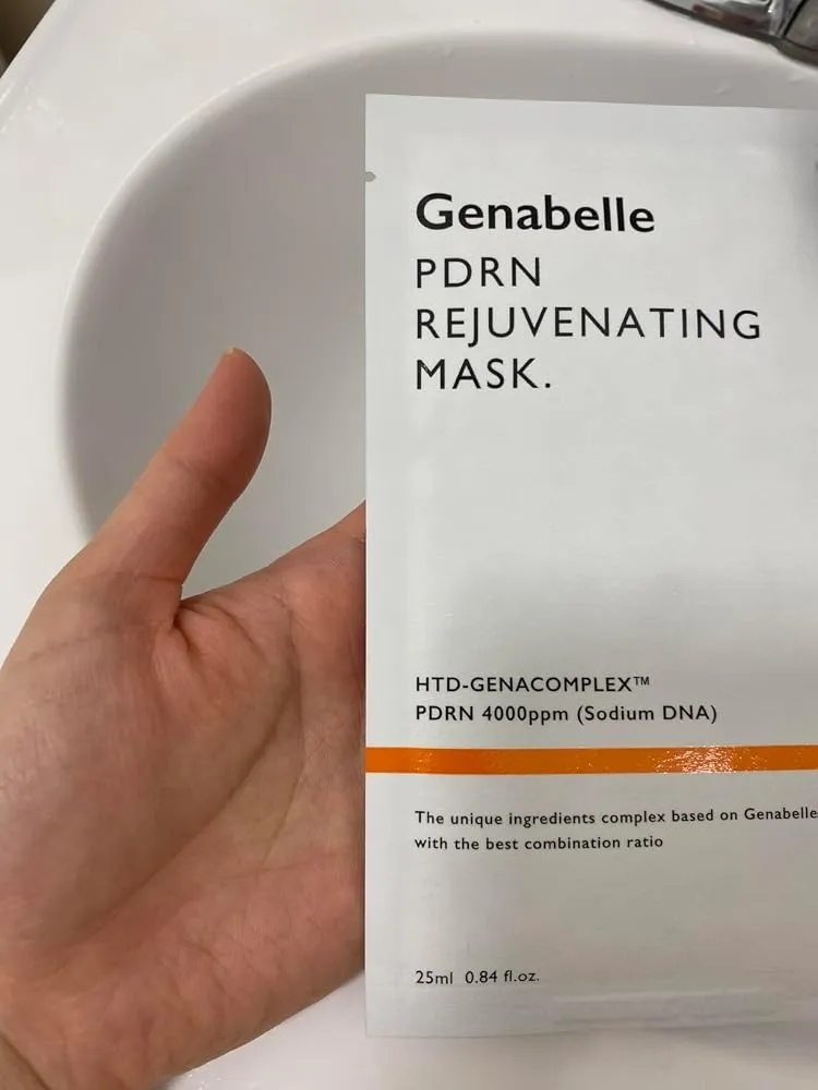 Genabelle PDRN Rejuvenating masque tissu 5 x 25 ml apaisant