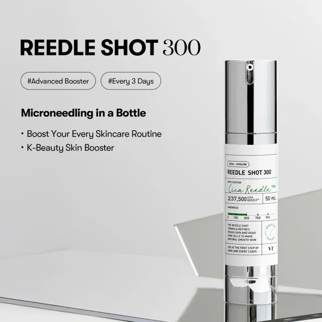 VT Cosmetics Reedle Shot 300 sérum visage grain de peau