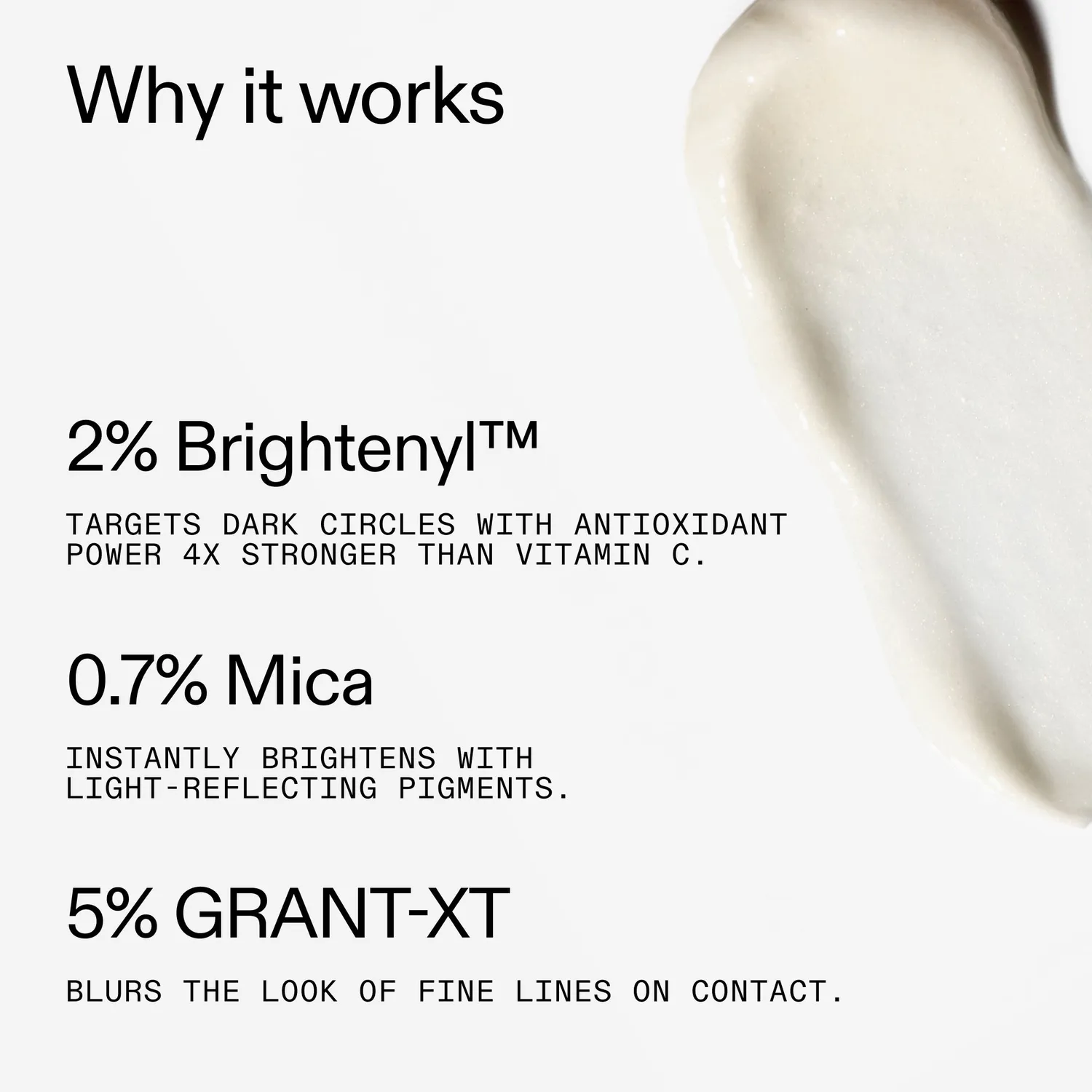 THE INKEY LIST Brighten-i crème yeux 15ml anti-cernes