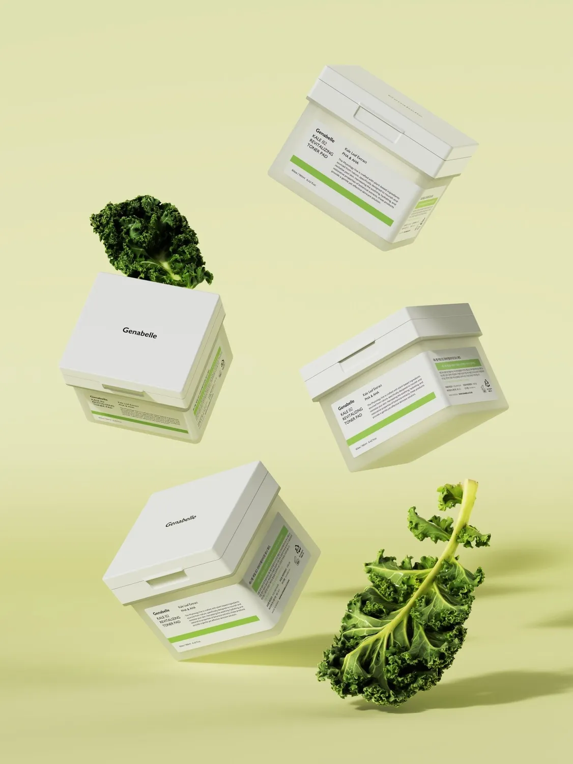 Genabelle Green Soothing Duo Set soin chou kale hydratant