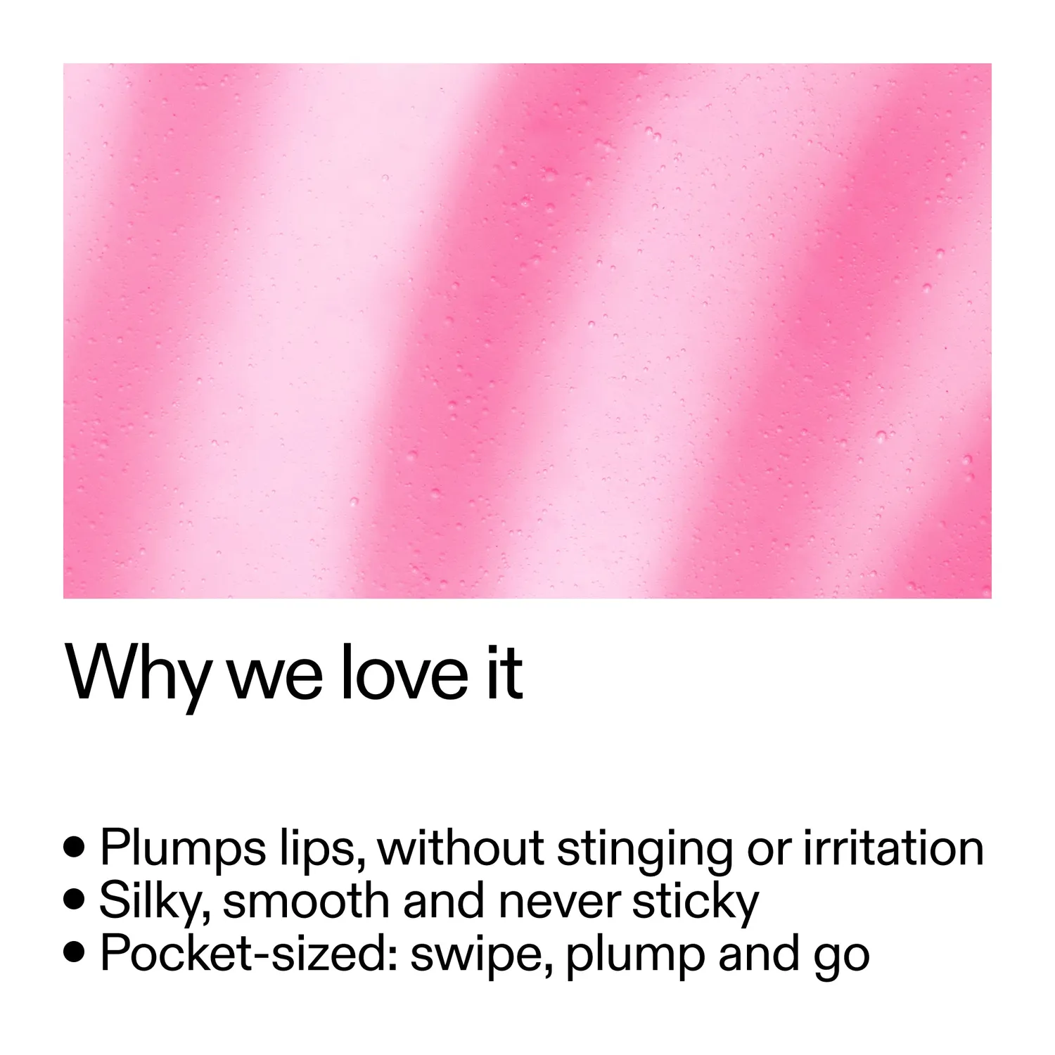 THE INKEY LIST Tripeptide Plumping baume lèvres rose