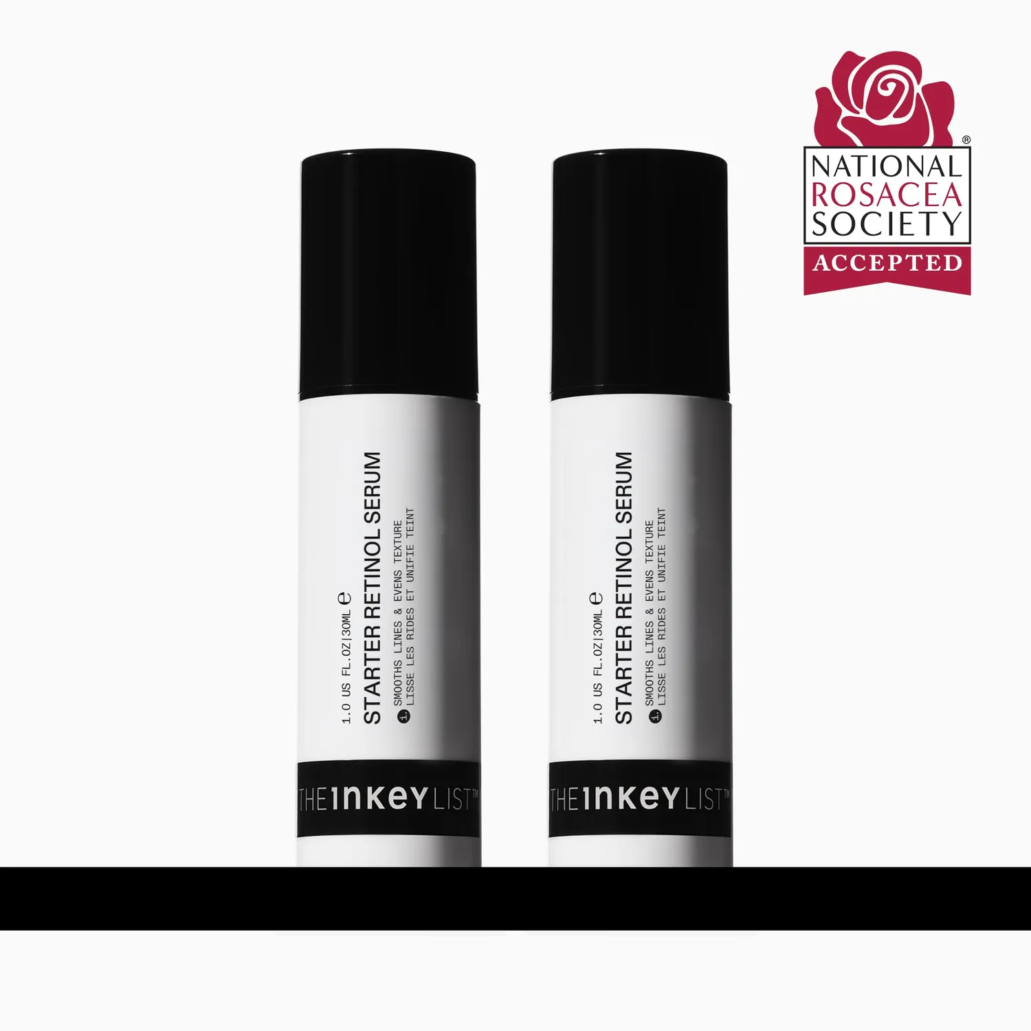 THE INKEY LIST Retinol Starter Duo sérum rides débutant