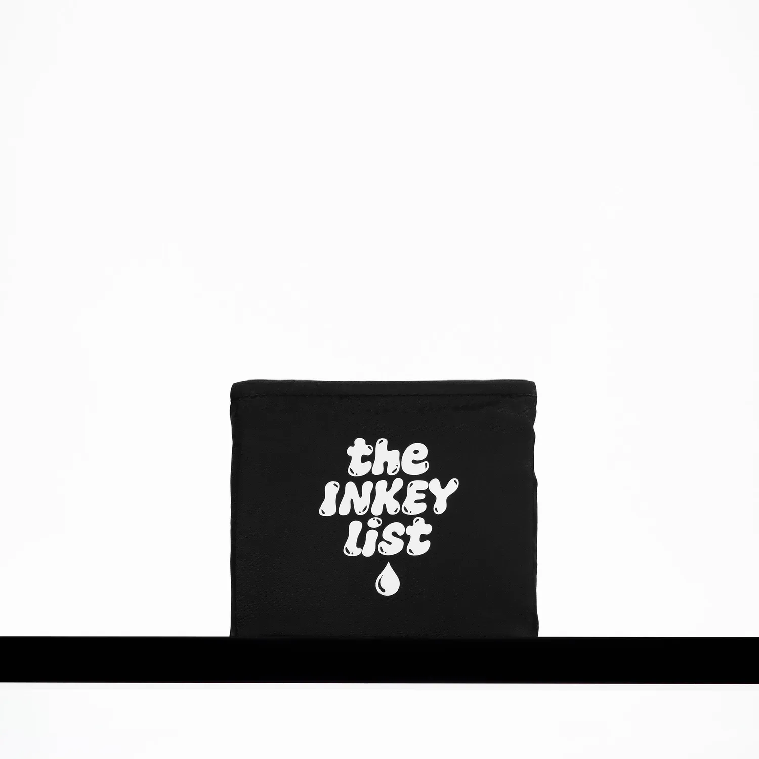 The Inkey List Tote Bag sac coton noir routine