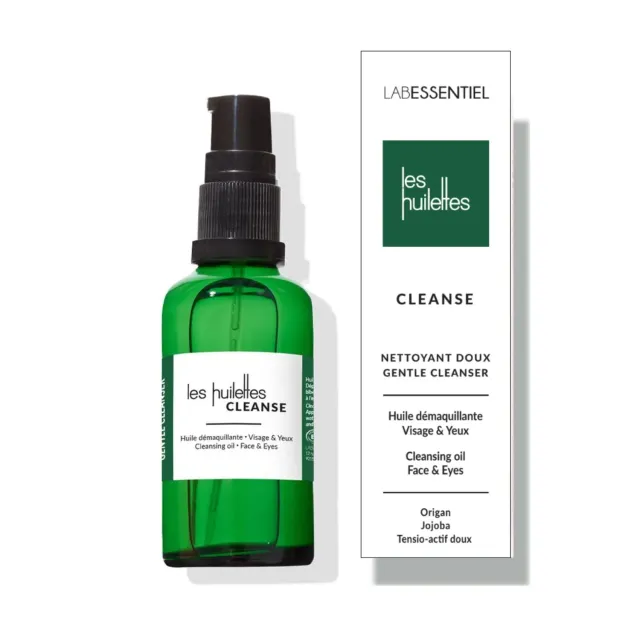 Les Huilettes Cleanse nettoyant démaquillant visage tous types