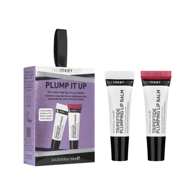 THE INKEY LIST Lip Care duo baumes lèvres repulpant teinté