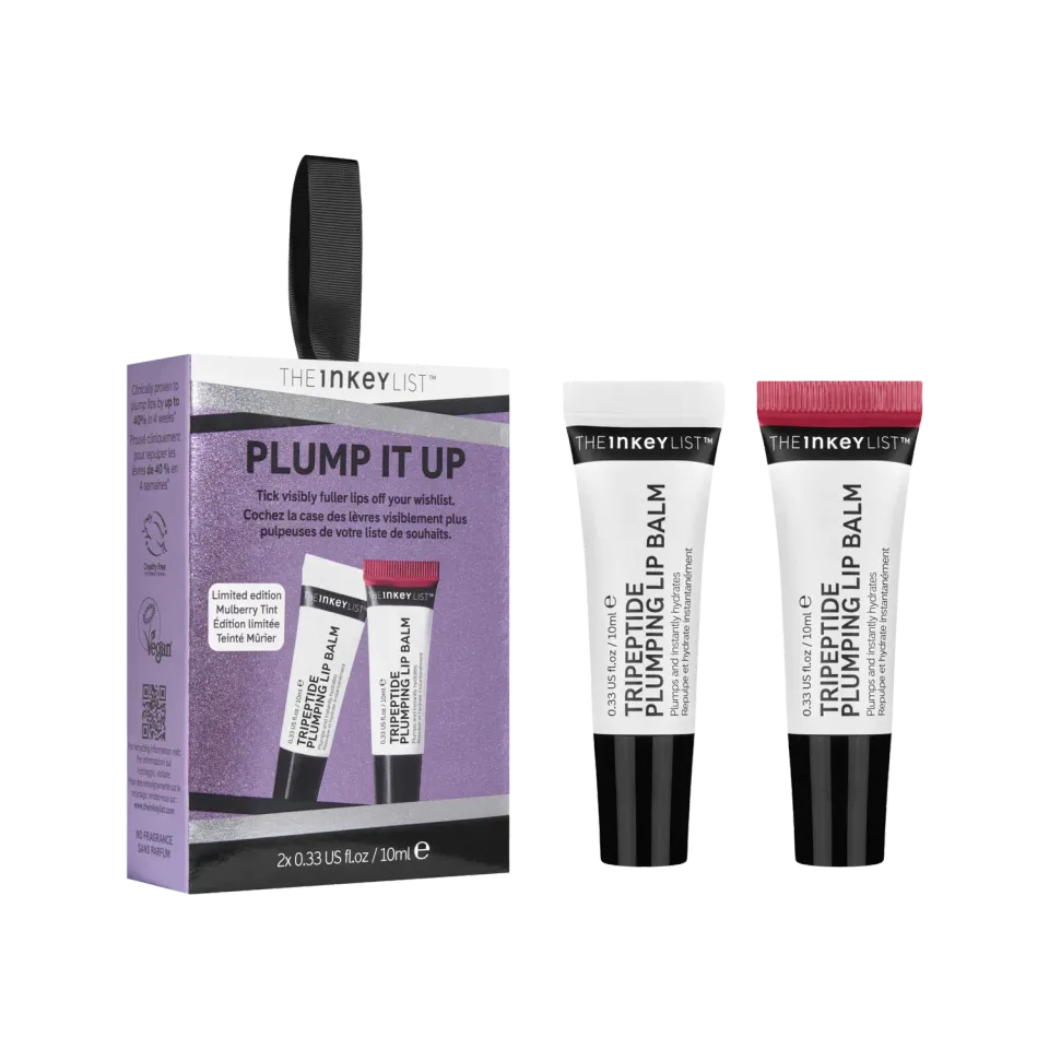 THE INKEY LIST Lip Care duo baumes lèvres repulpant teinté