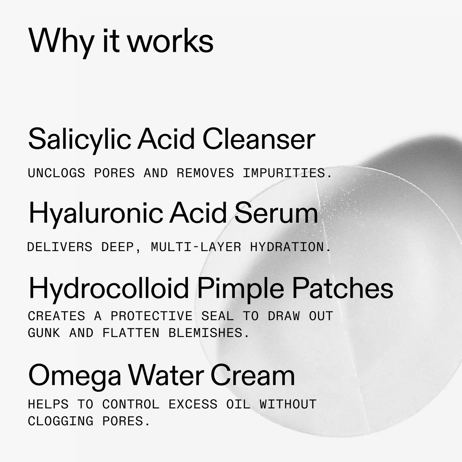 THE INKEY LIST Clearer Skin Routine 4 soins boutons