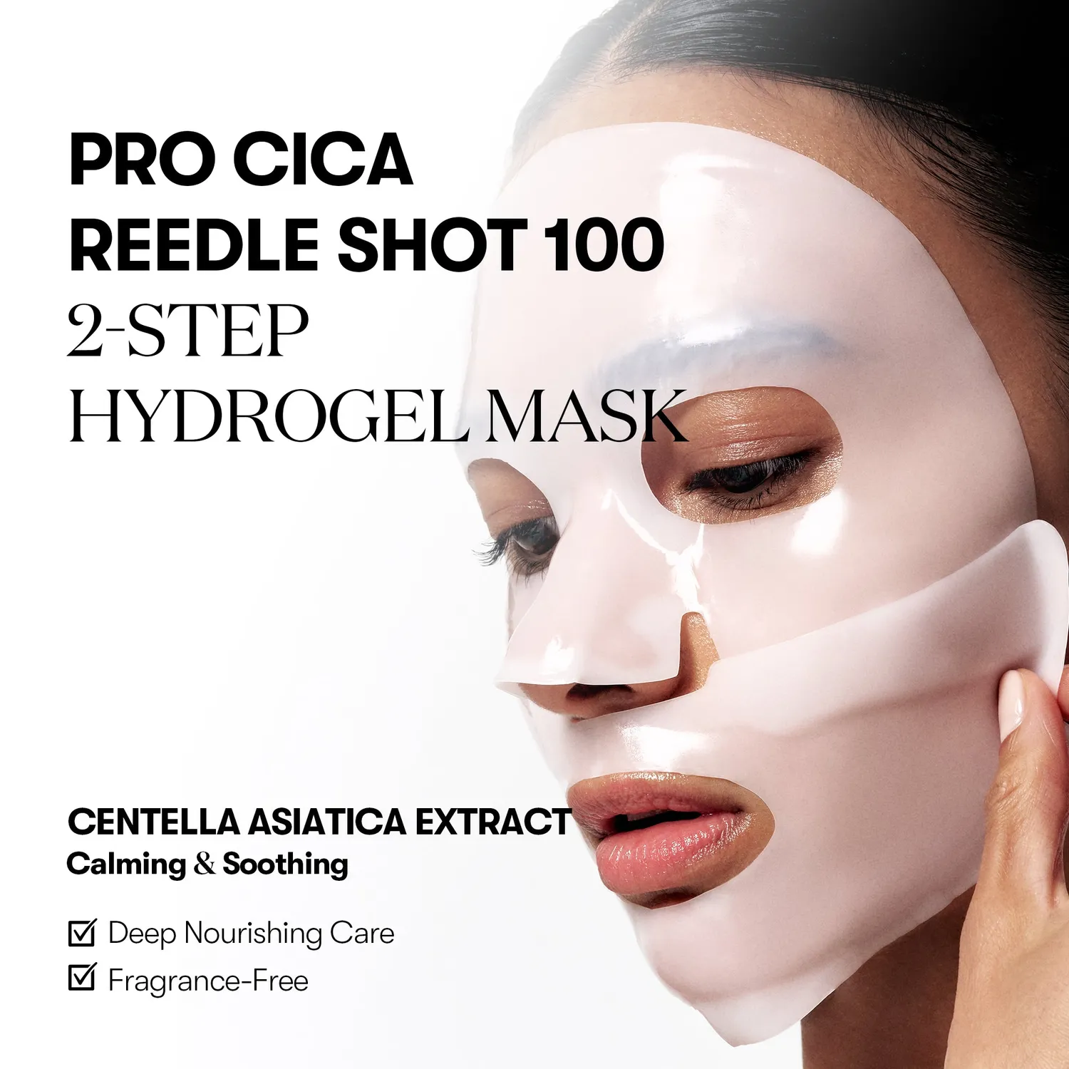VT Cosmetics Reedle Shot 100 masque hydrogel 4 pièces apaisant