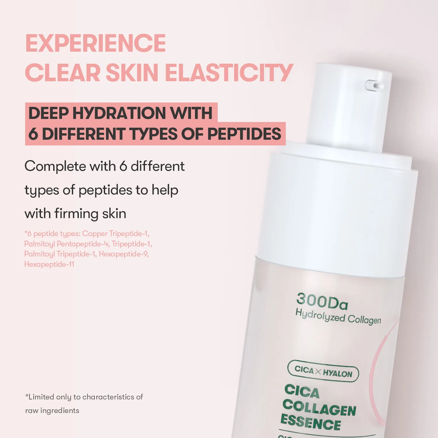 VT Cosmetics Cica Collagen essence visage anti-âge