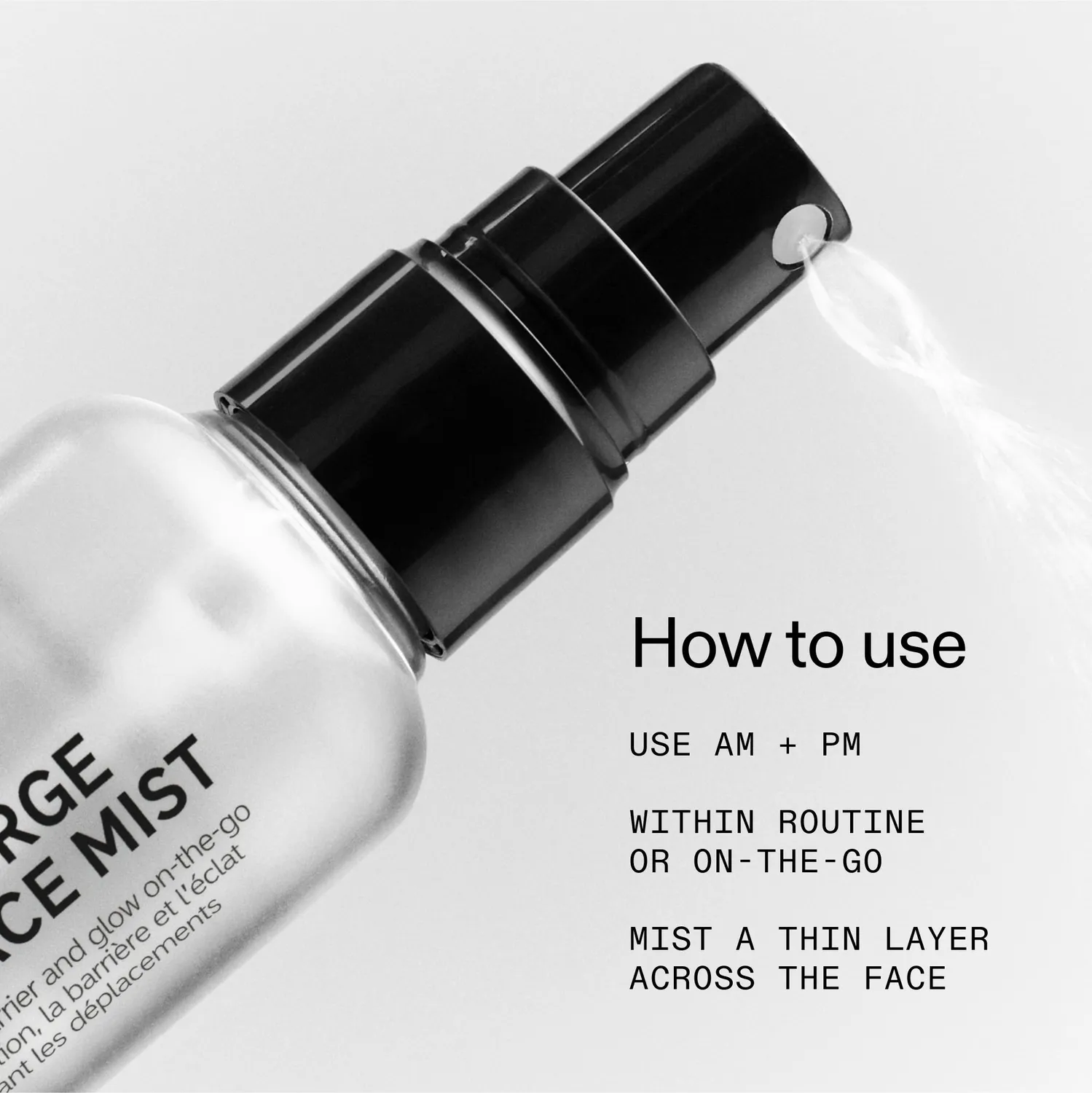THE INKEY LIST Hydro-surge brume visage hydratante éclat