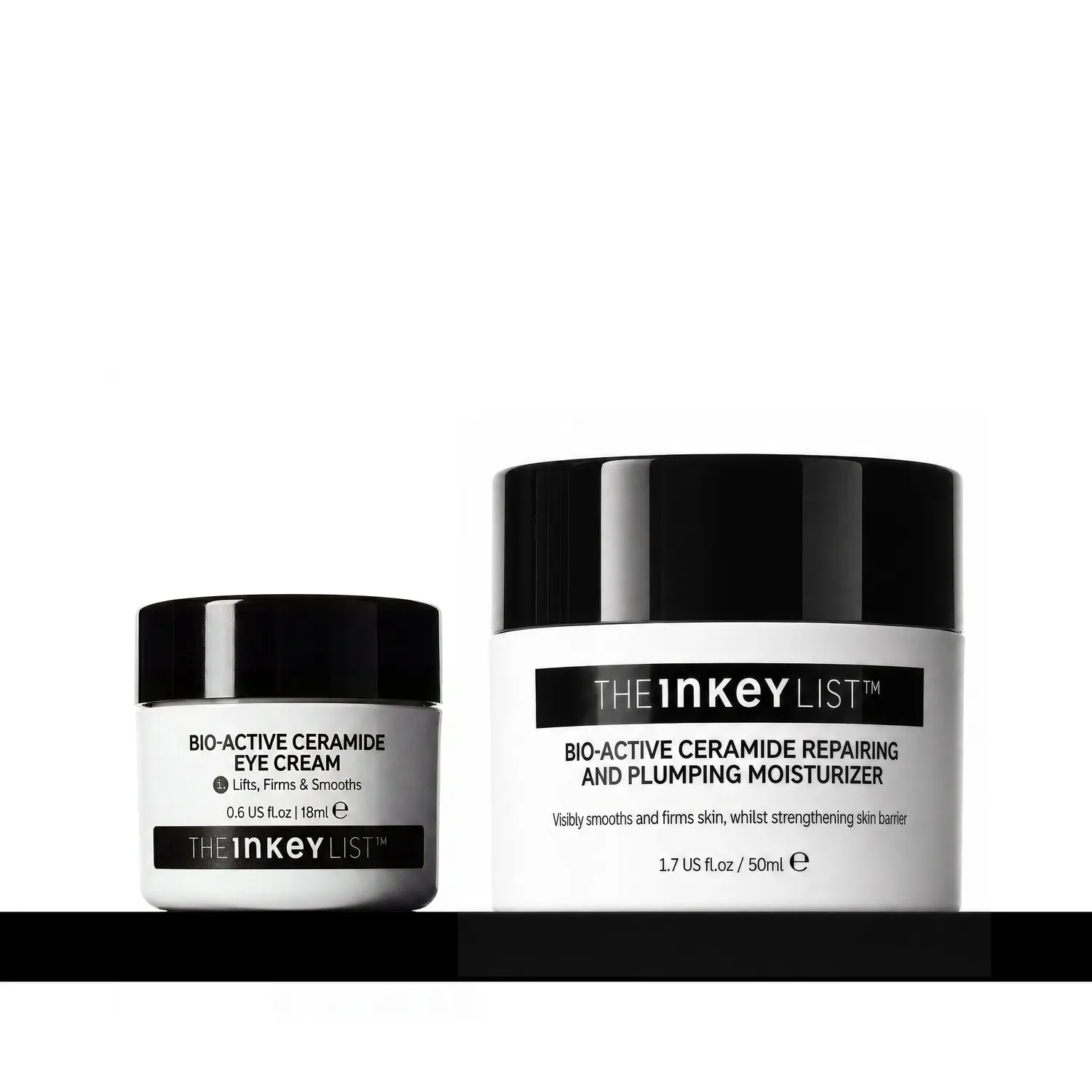 The Inkey List Face & Eye Ceramide Duo coffret céramides