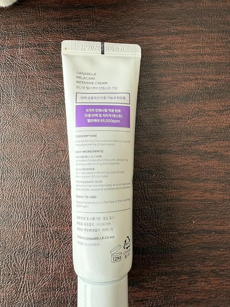 Genabelle Melacare crème intensive 50ml taches