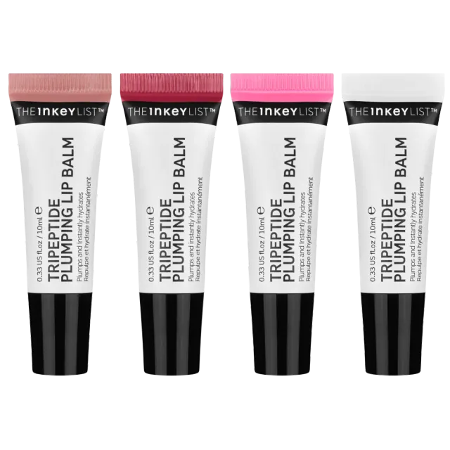 THE INKEY LIST Lip Balm Gift Set baume lèvres 3 teintes