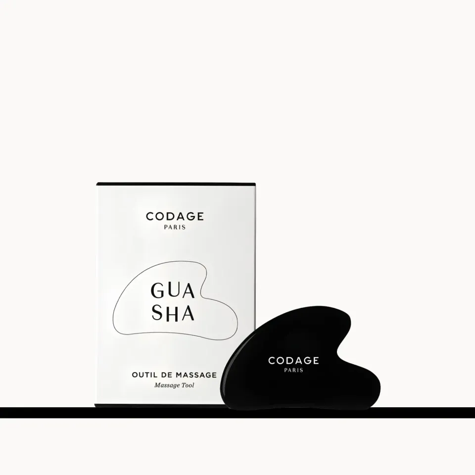 CODAGE Gua Sha accessoire obsidienne visage