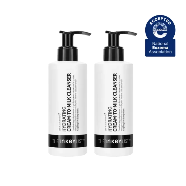The Inkey List Milk Cleanser duo lait nettoyant hydratant