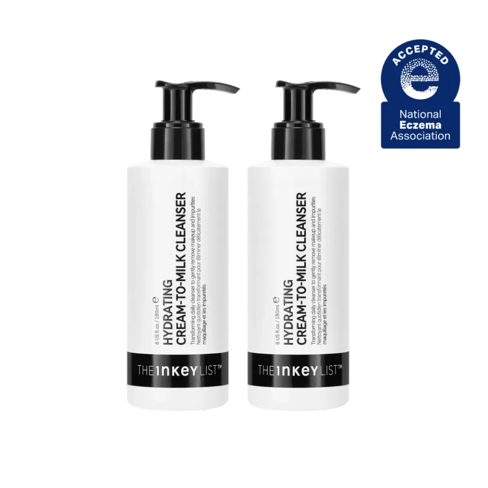 The Inkey List Milk Cleanser duo lait nettoyant hydratant