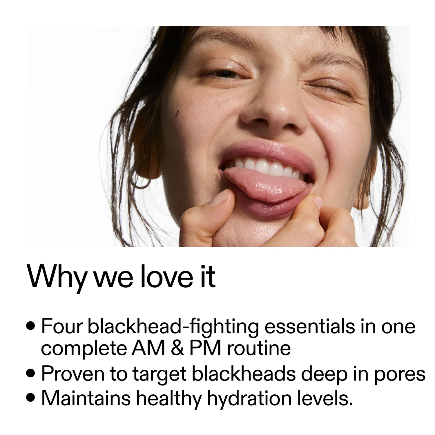 THE INKEY LIST Blackhead Routine anti-points noirs 4 soins