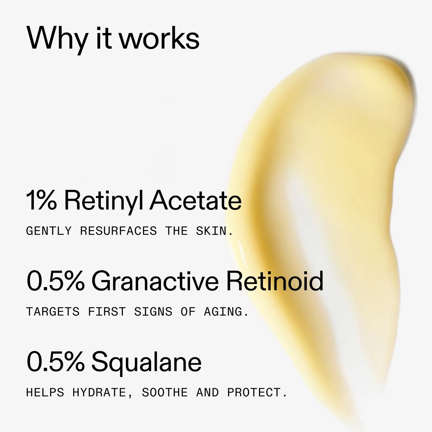 THE INKEY LIST Retinol sérum visage 30ml rides