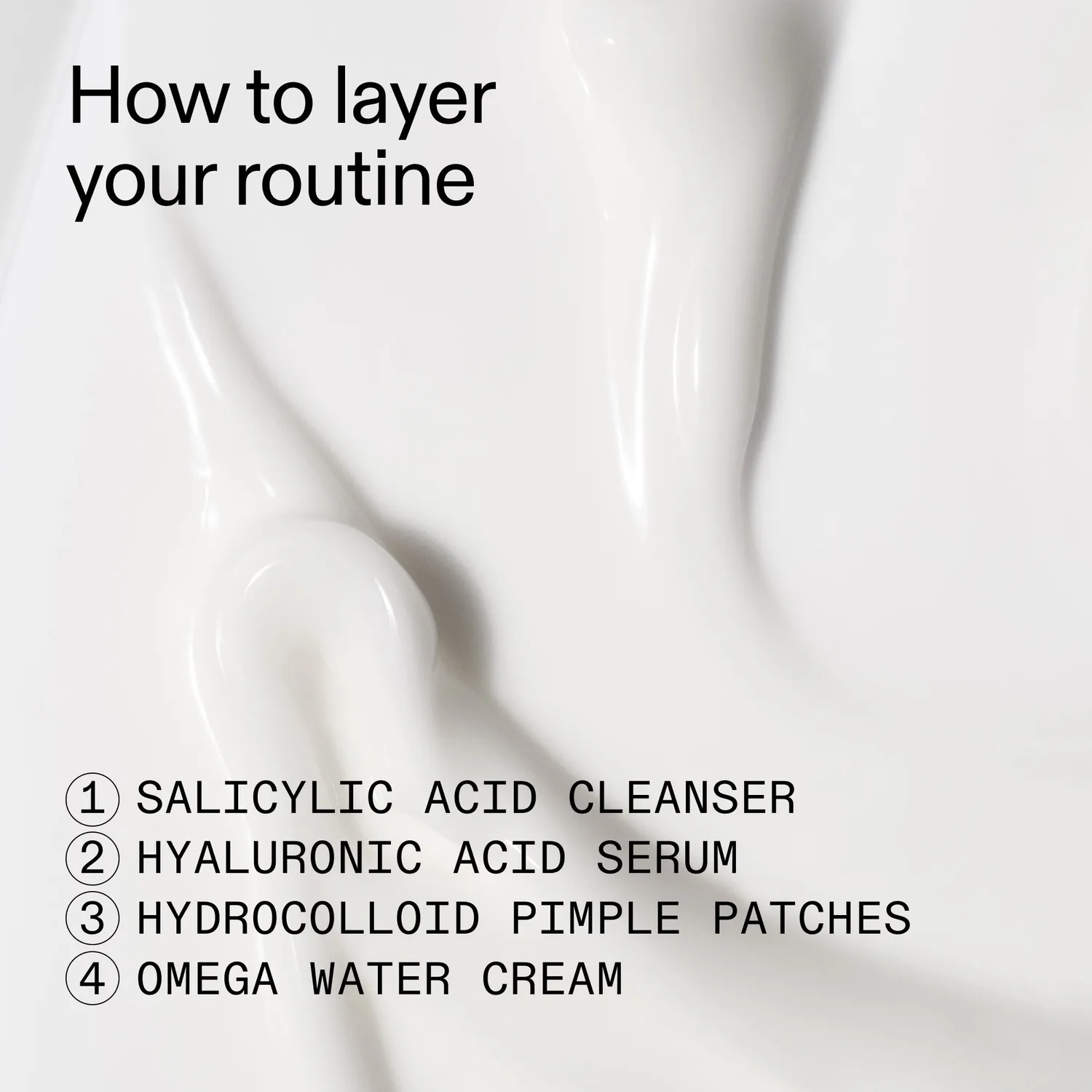 THE INKEY LIST Clearer Skin Routine 4 soins boutons