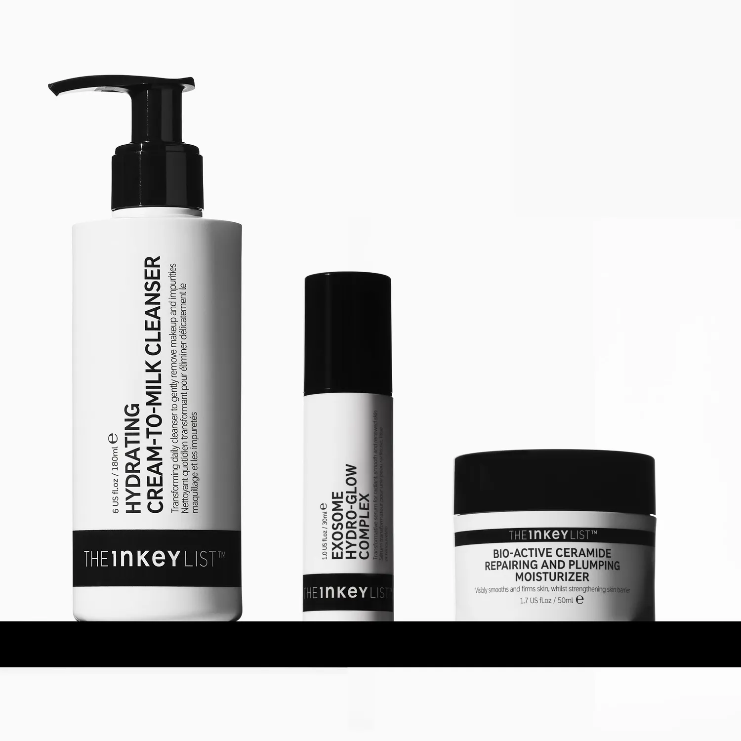 The Inkey List Founder's Bridal Glow Trio kit éclat 3 soins
