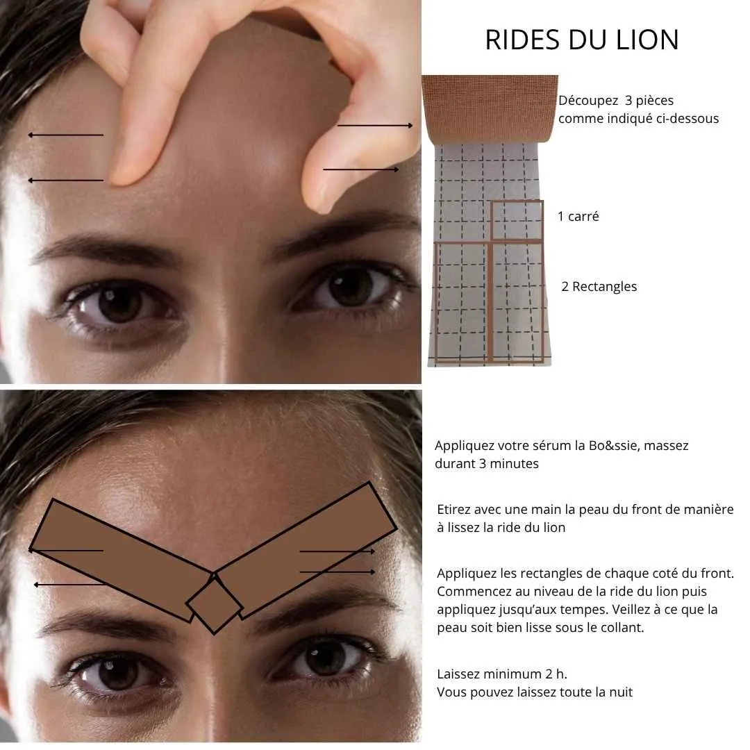 La Bossie Face Tape Rouleau patch lissage rides 5 cm x 5 m