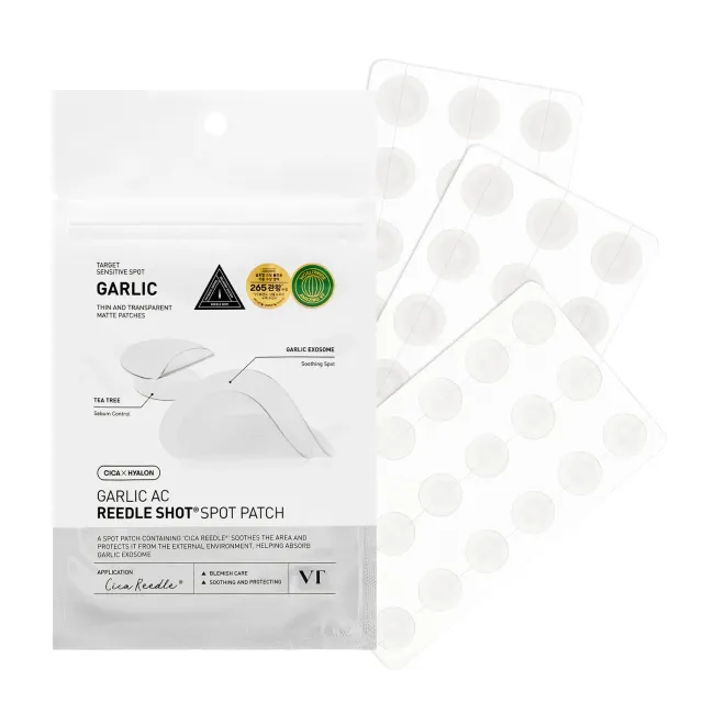 VT Garlic AC Reedle Shot patch bouton ail
