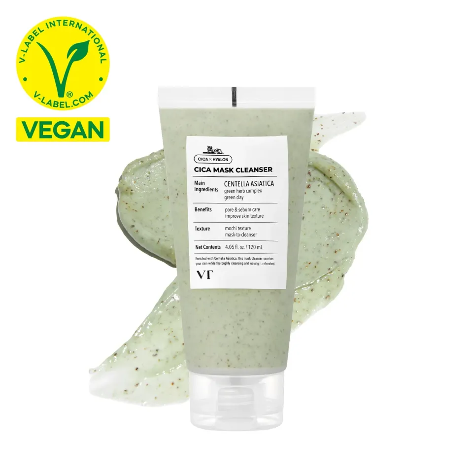 VT Cosmetics Cica Mask Cleanser masque nettoyant apaisant