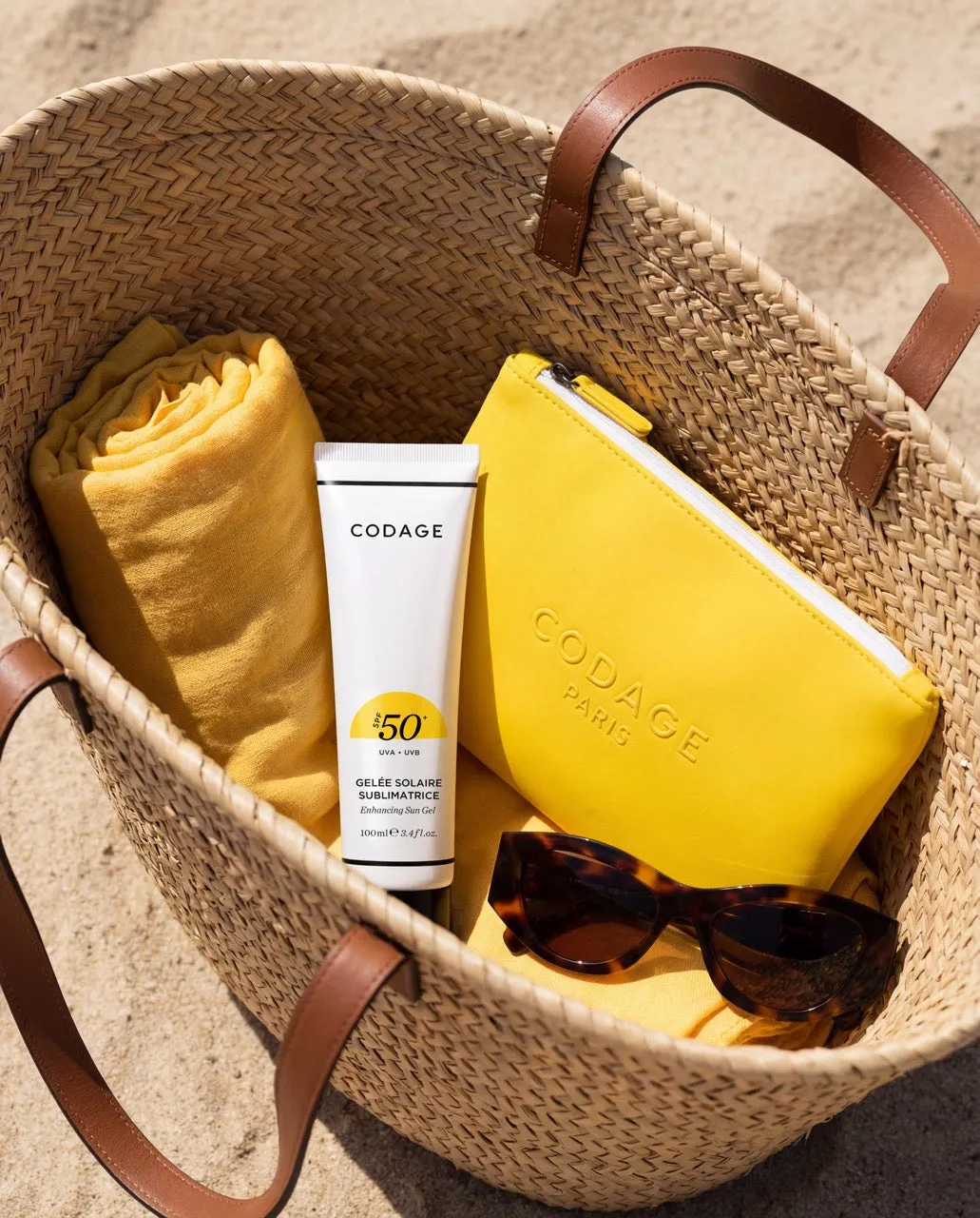 CODAGE Gelée Solaire Sublimatrice SPF50+ gel teinté