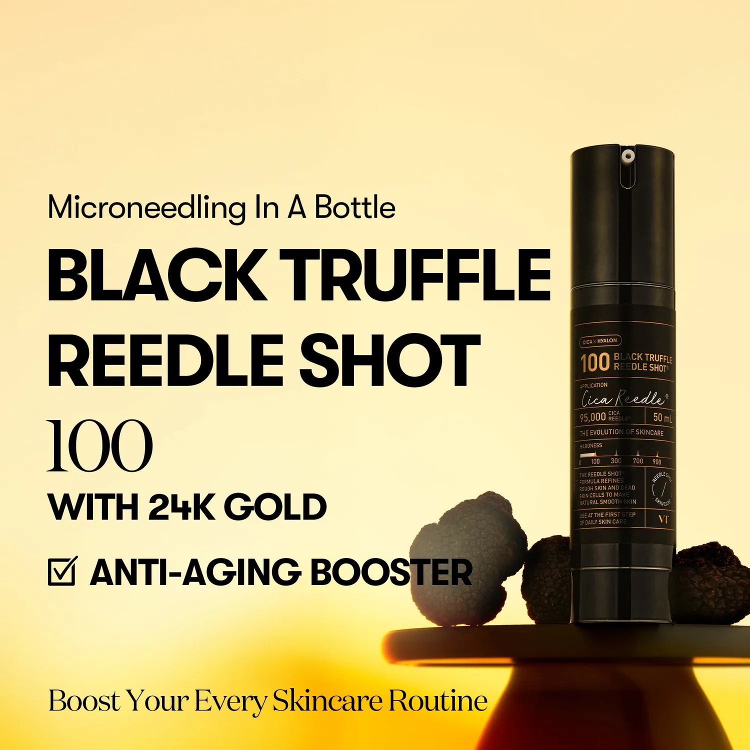 VT Cosmetics Black Truffle Reedle Shot 100 sérum visage anti-âge