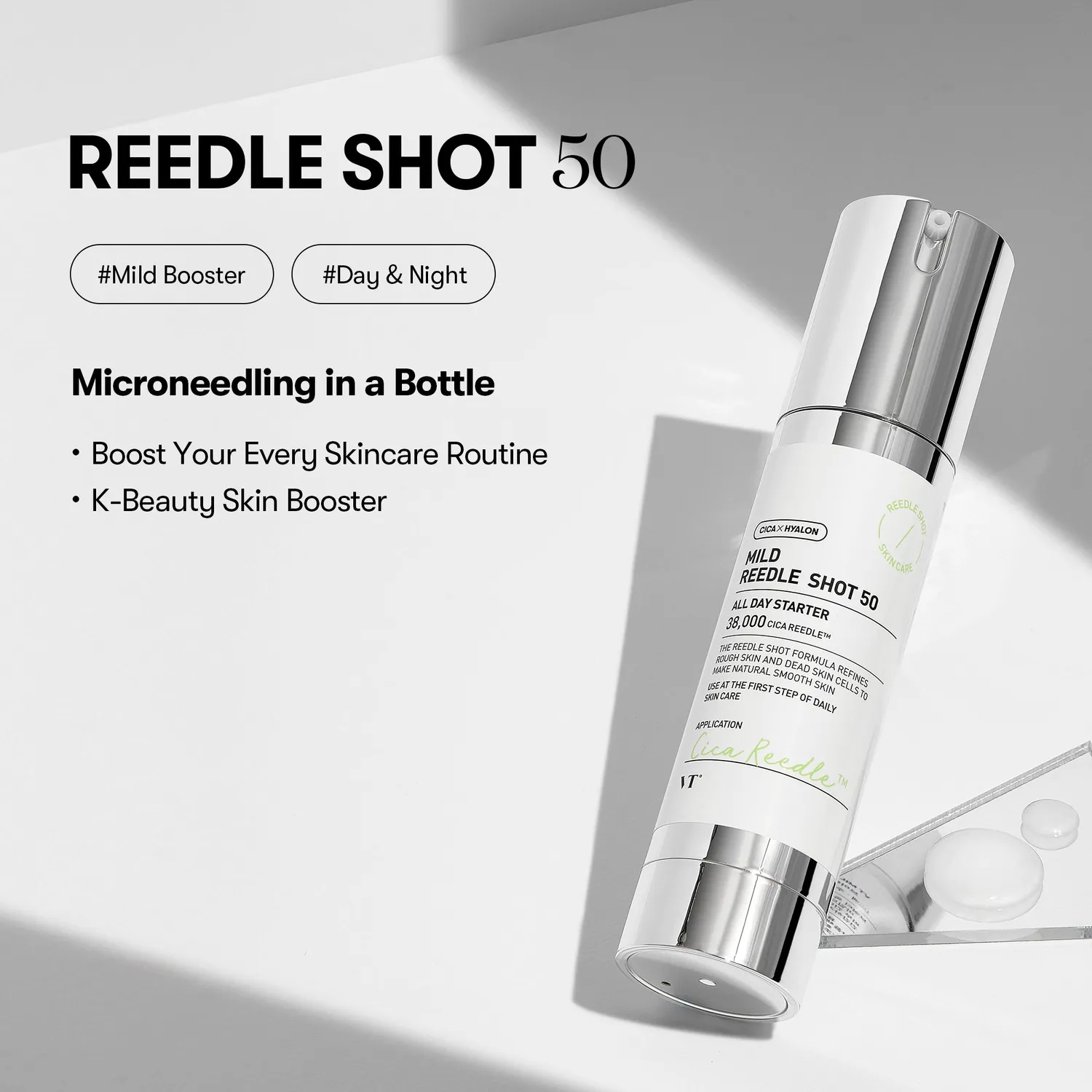VT Mild Reedle Shot 50 sérum doux débutants