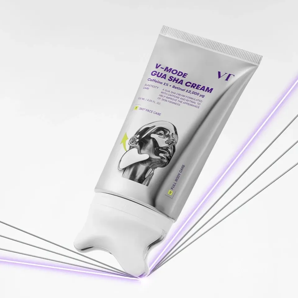 VT Cosmetics V-Mode Gua Sha crème raffermissante caféine