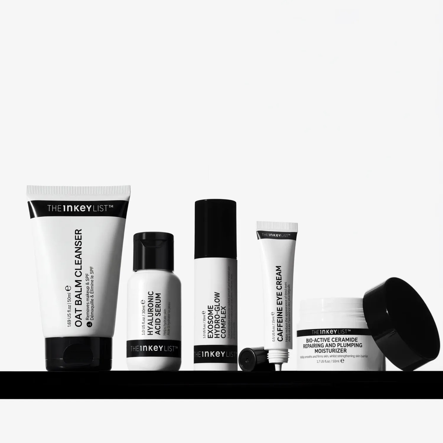 THE INKEY LIST Intro Peau Coffret 5 soins hydratant